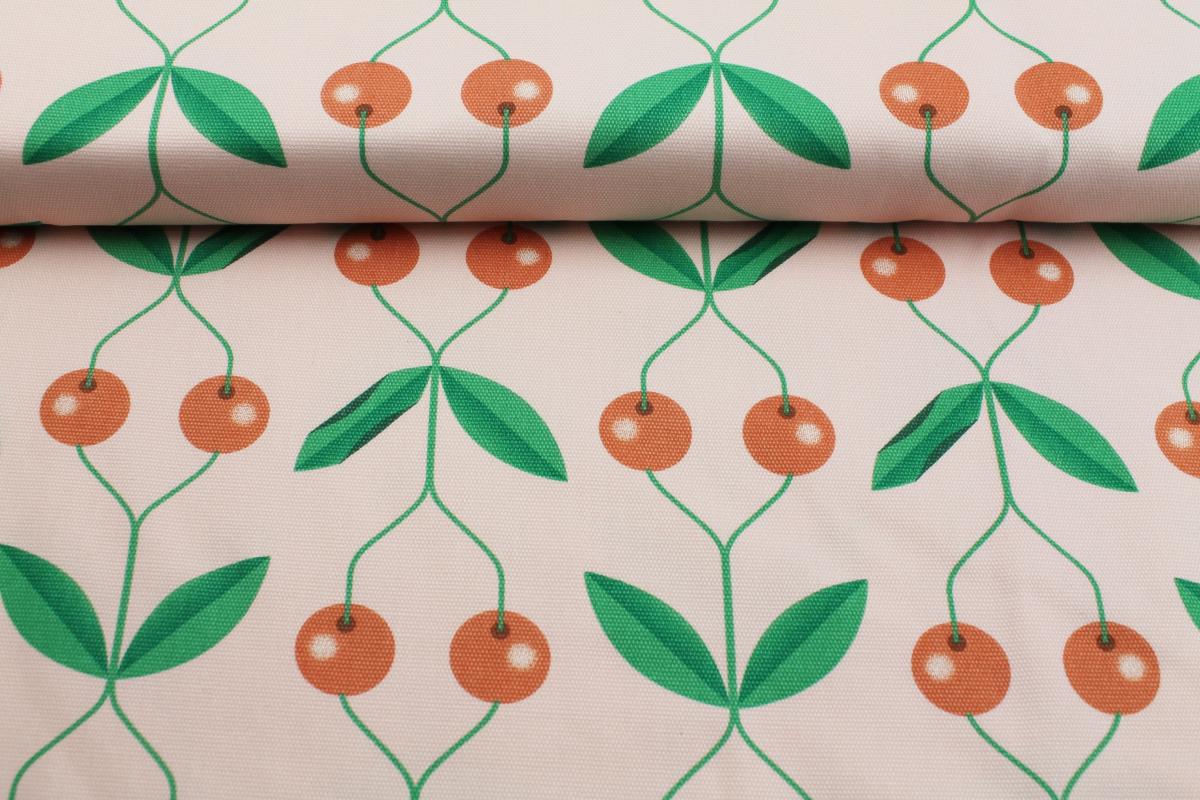 Canvas „Kirschen" rosa Rico Design